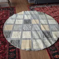 گلیم فرش گرد و راهرویی