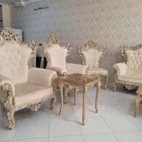 مبلمان سلطنتی 9 نفره|مبلمان خانگی و میز عسلی|شاندیز, |دیوار