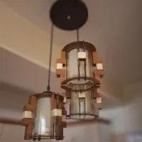 لوستر سه شاخه آشپزخانه