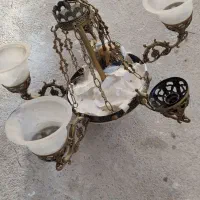 لوستر چهار شاخه بزرگ