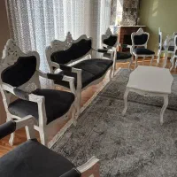 ست کامل مبل و ناهارخوری ۸ نفره