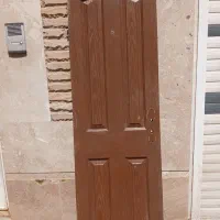 درب چوبی