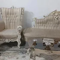 مبل ۷ نفره استیل و مبل ۷ نفره نیمه استیل|مبلمان خانگی و میز عسلی|مشهد, شاهد (شهرک غرب)|دیوار