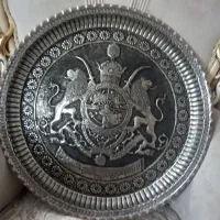 سینی مسی کنگره دار چکشی قلمزنی