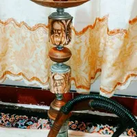 قلیون سلطنتی و یه تنه قلیون چوب گردو