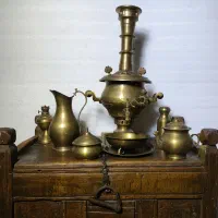 سماور زغالی اصل روسی