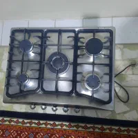 اجاق گاز ۵ شعله اخوان کاملا سالم و تمیز
