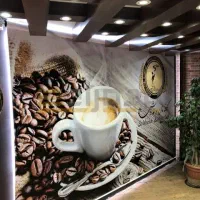 پرده قیمت مناسب با لگو مغازه