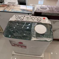 لباسشویی دوقلو ۹/۶ کرال صادراتی پاکشوما کهنه شور|ماشین لباسشویی و خشک‌کن لباس|کرمانشاه, |دیوار