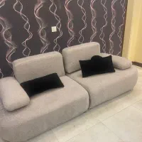 مبل ۷ نفره در حد نو با جلو مبلی استفاده نشده
