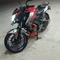 ns200|موتورسیکلت|زاویه, |دیوار