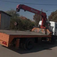 کار جرثقیل در صالح اباد گلستان قلعه میر سلطان اباد