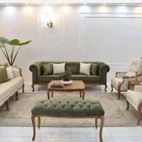 تمام چوب راش مبل کد۱۰۲ با چستر|مبلمان خانگی و میز عسلی|مشهد, گرجی علیا|دیوار