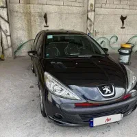 ۲۰۷ مشکی مدل ۹۸ دریچه سیمی