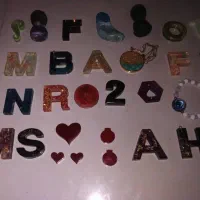 فروش ویژه حروف و جا کلیدی رزینی|صنایع دستی و سایر لوازم تزئینی|گرگان, |دیوار