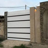 کرکره برقی و جک پارکینگی نمونه گرگان  (درب برقی)