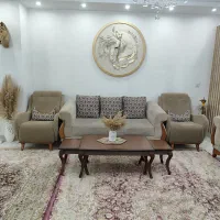 مبل هفت نفره با میز وسط و عسلی شرکتی|مبلمان خانگی و میز عسلی|تهران, بهارستان|دیوار
