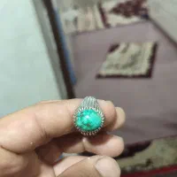 انگشتر فیروزه نیشابور دست ساز|جواهرات|بهبهان, |دیوار