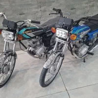 دو دستگاه موتورسیکلت هندا  125