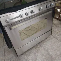 اجاق گاز استیل ۵شعله فردار درحدنو