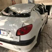 پژو ۲۰۶ sd تصادفی مدل ۹۵|خودرو سواری و وانت|مشهد, شهرک امام هادی (شهرک غرب)|دیوار