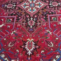 فرش دستبافت 25رج|فرش|قلعه چای, |دیوار
