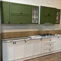 کابینت آماده نئوکلاسیک نیوکلاسیک کابینت آشپزخانه