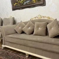 مبلمان هفت نفره +دو میزبان و ناهار خوری هشت نفره