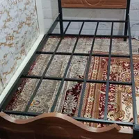 تخت فلزی چوبی تشک اقساط ۳ماه|تخت و سرویس خواب|قم, آزادگان|دیوار