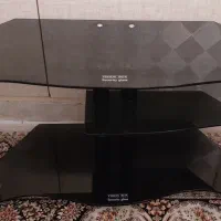 میز تلویزیون شیشه ای