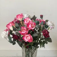 گل مصنوعی رز قابل شست و شو|گل مصنوعی|تهران, امام زاده حسن|دیوار