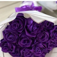 دسته گل باکس گل روبانی تخفیف ویژه