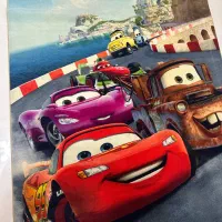 گلیم فرش فانتزی کودک طرح مکوئین