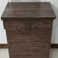 میز چرخ‌ خیاطی همراه با صندلی