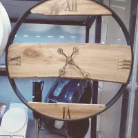 ساعت دیوار  روستیک