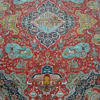 فرش ۶متری سالم خوش نقش و نگار