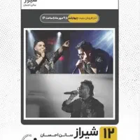 دو عدد بلیط کنسرت ارون افشار