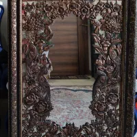 آینه مس قلم برجسته