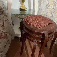 مبل ۷نفره همراه میز و عسلی|مبلمان خانگی و میز عسلی|میانه, |دیوار