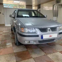 سمند دوگانه شرکتی مدل ۸۶ نقره ای