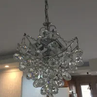 یک جفت لوستر برند نورسازان مدل مهتاب