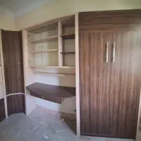 سرویس خواب کم جا برند کم جا چوب (۴ تکه)