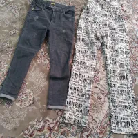 شلوار لی وشلوار بیرونی