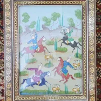 قاب خاتم کاری / نوستالژیک|تابلو، نقاشی، عکس|تهران, نیاوران|دیوار