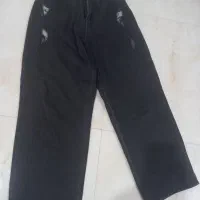 شلوار لی نیم بگ