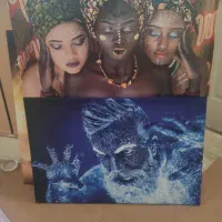 فروش ویژه تابلو بوم پارچه ای سایز 90/60 درجه یک|تابلو، نقاشی، عکس|شیراز, شهرک مطهری|دیوار