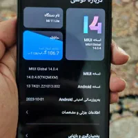 شیائومی Mi 11 Lite 4G حافظه 128 و رم 6 تمیز و سالم|موبایل|نجف‌آباد, باهنر|دیوار