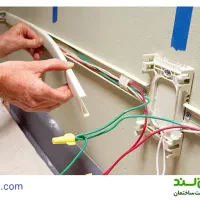 کاشی کاری، سیم کشی و لوله کشی