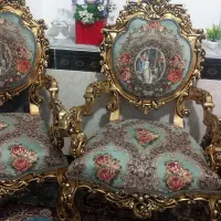 مبل سلطنتی ۹ نفره|مبلمان خانگی و میز عسلی|خرمآباد, |دیوار