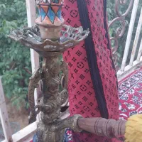 قیلون  برنجی مدل پری دریاری همراه ساک|کلکسیون و سرگرمی|تهران, هاشم‌آباد|دیوار